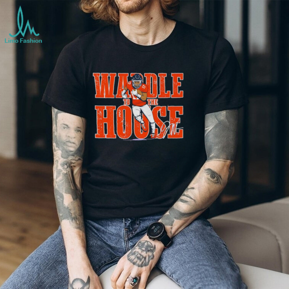 Jaylen Waddle to the House Miami Football Fan T Shirt