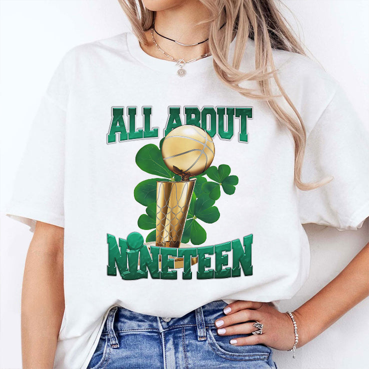 Jayson Tatum Wearing All About 19 T Shirt