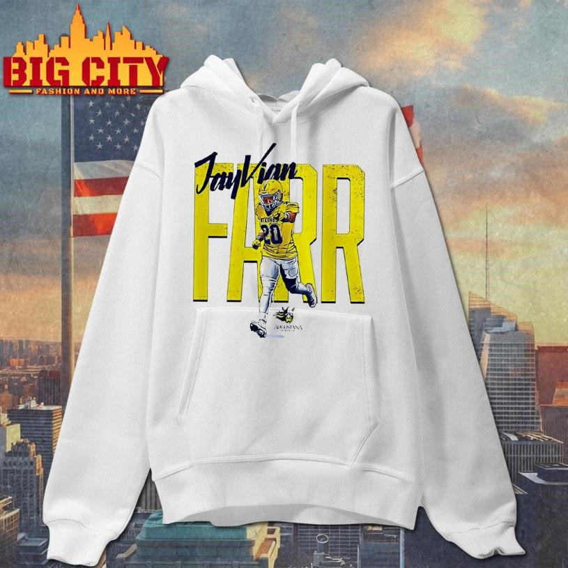 Jayvian Farr AU Football NCAA Caricature Shirt