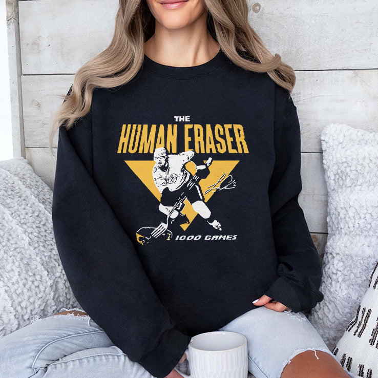 Jeff Beukeboom The Human Eraser 100 Games T Shirt