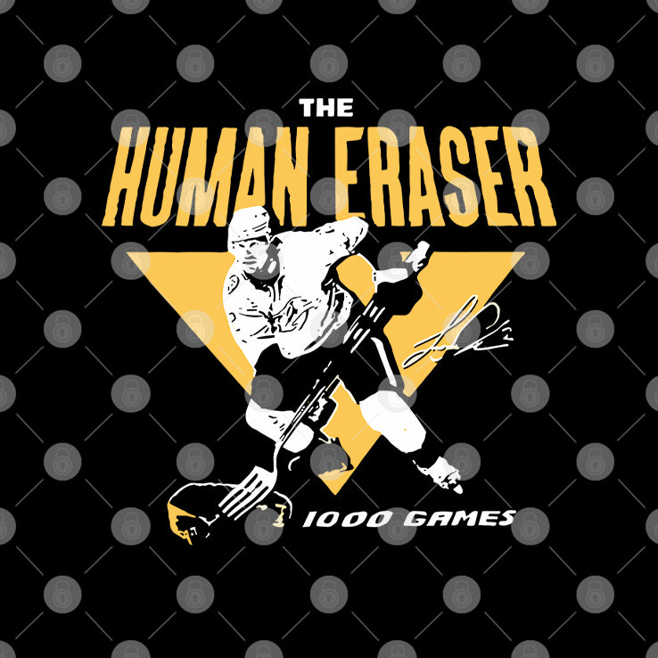 Jeff Beukeboom The Human Eraser 100 Games T Shirt