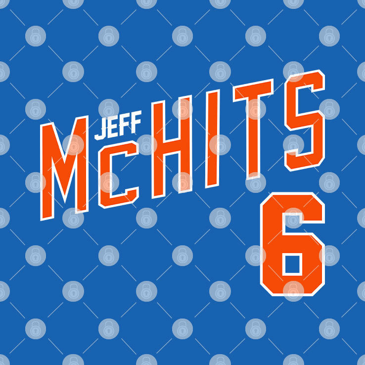 Jeff McHits 6 New York Mets T Shirt