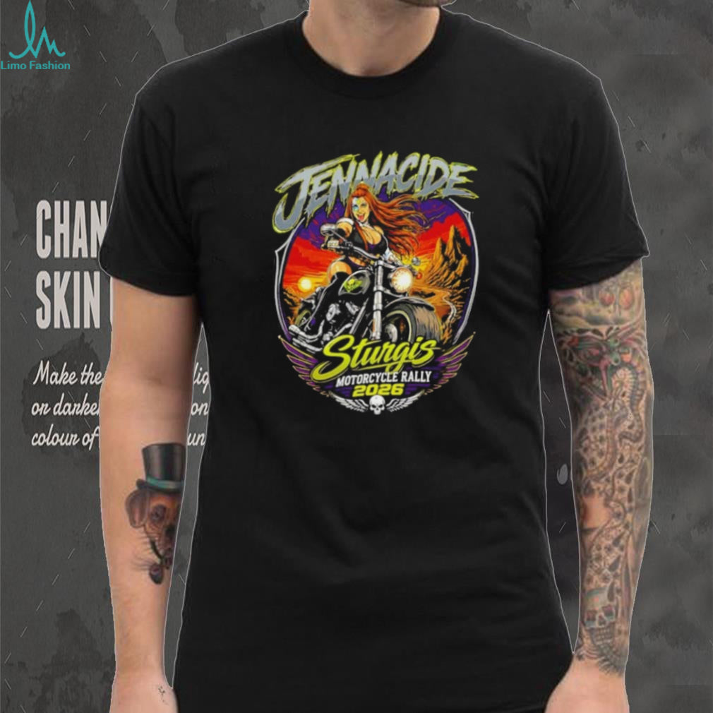 Jennacide Jennacide Sturgis 2026 Motorcycle Rally T Shirt