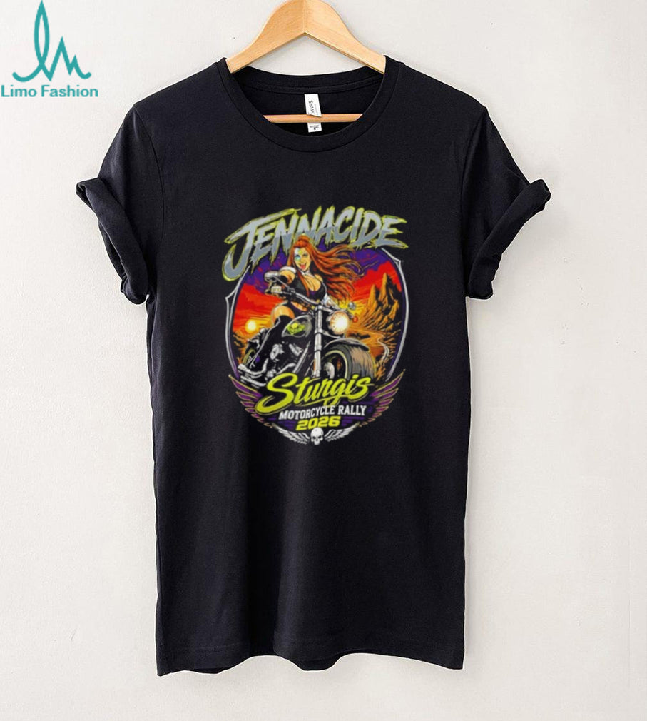 Jennacide Jennacide Sturgis 2026 Motorcycle Rally T Shirt