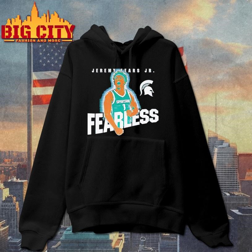 Jeremy Fears Jr Fearless Michigan State Spartans cartoon Shirt