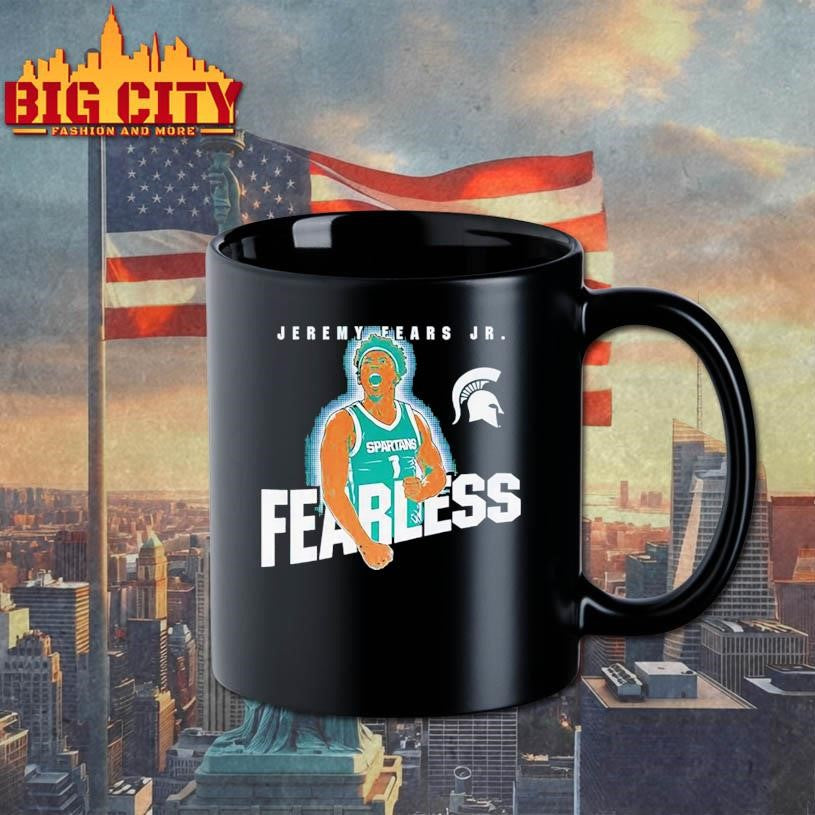 Jeremy Fears Jr Fearless Michigan State Spartans cartoon Shirt