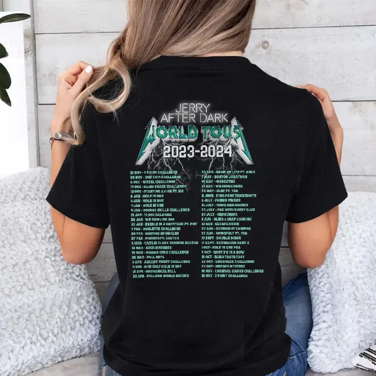 Jerry After Dark World Tour 2023 2024 Shirt