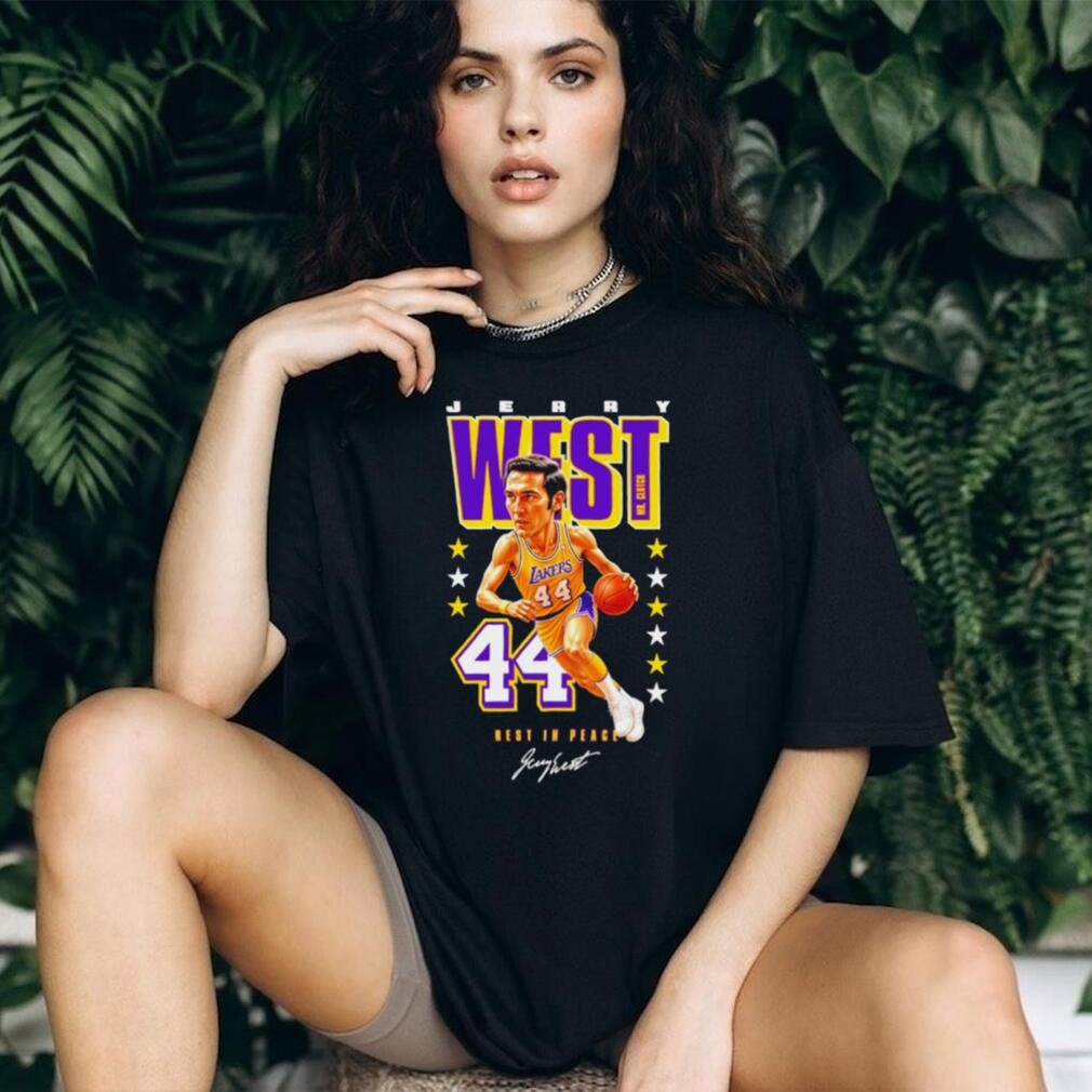 Jerry West Los Angeles Basketball Legend Rest In Peace 2024 Vintage Retro Men Women Fans T Shirt