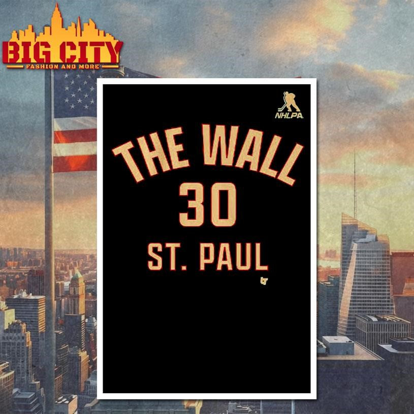 Jesper Wallstedt The Wall of St. Paul #30 Shirt