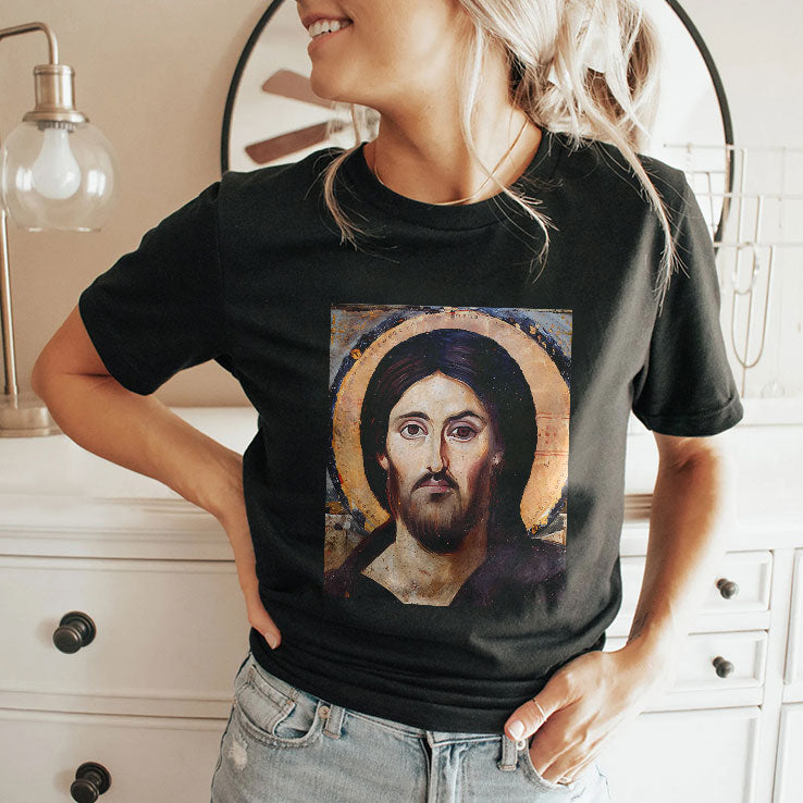 Jesus Christ Pantocrator Icon St. Catherine’s Monastery T Shirt