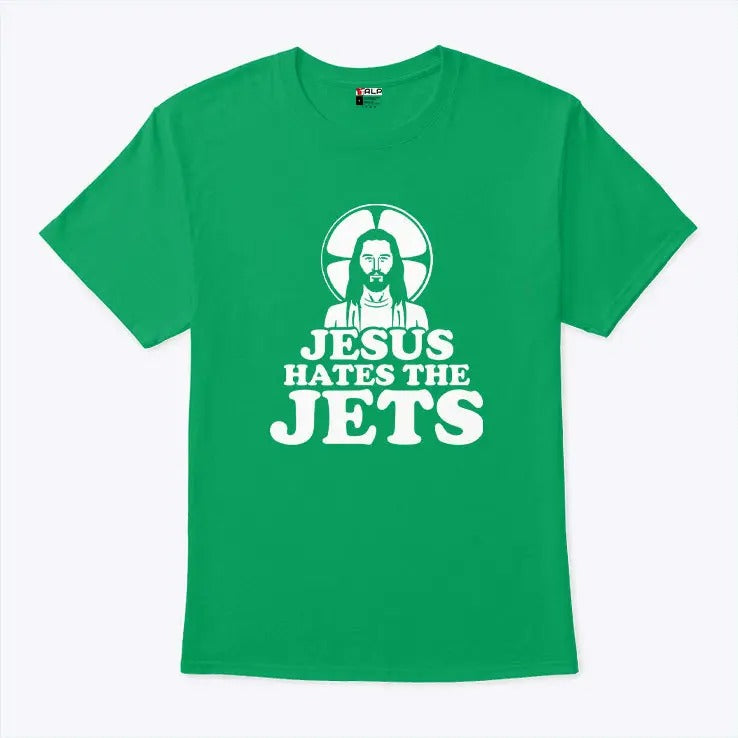 Jesus Hates The Jets T Shirt