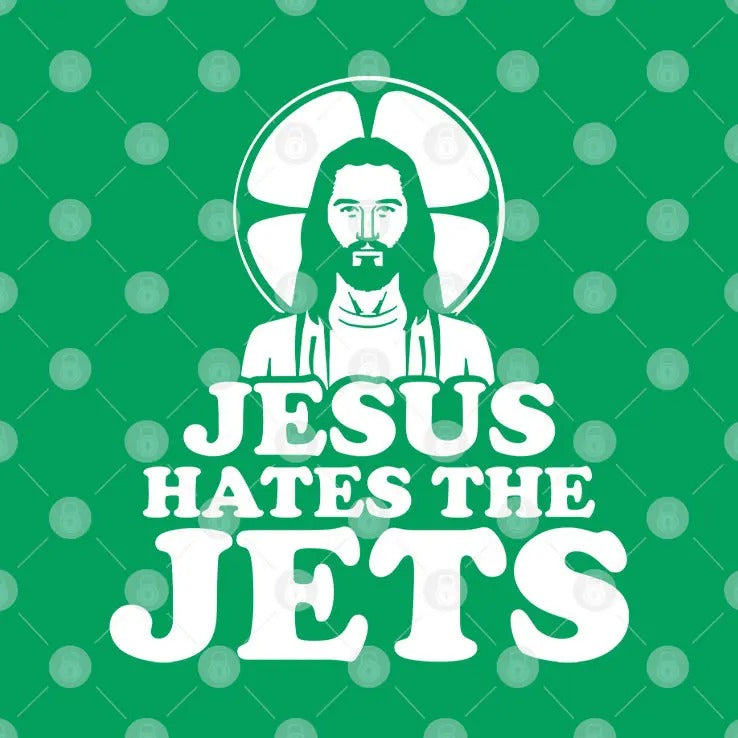Jesus Hates The Jets T Shirt