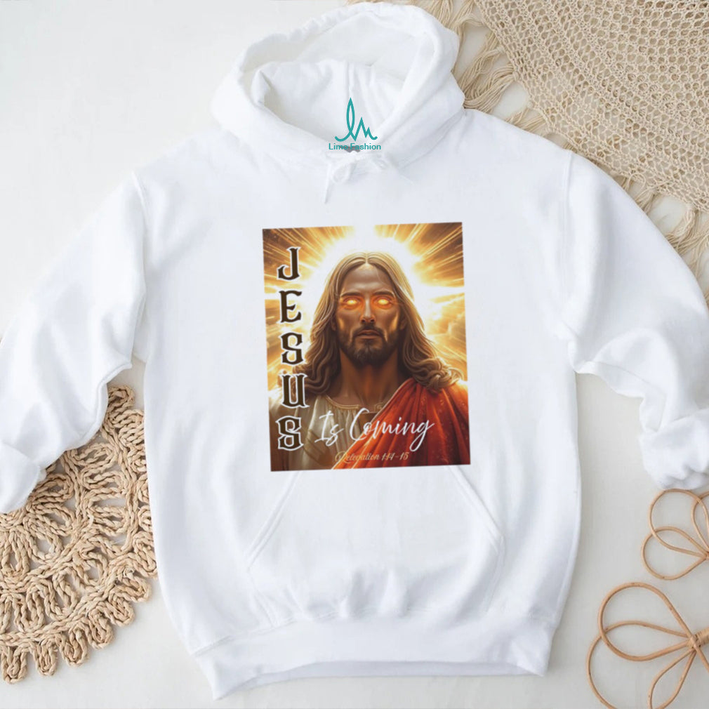 Jesus Is Coming Revelation 114 15 Religious Christian Graphic T Shirt