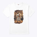 Jesus Lifting Weights T Shirt
