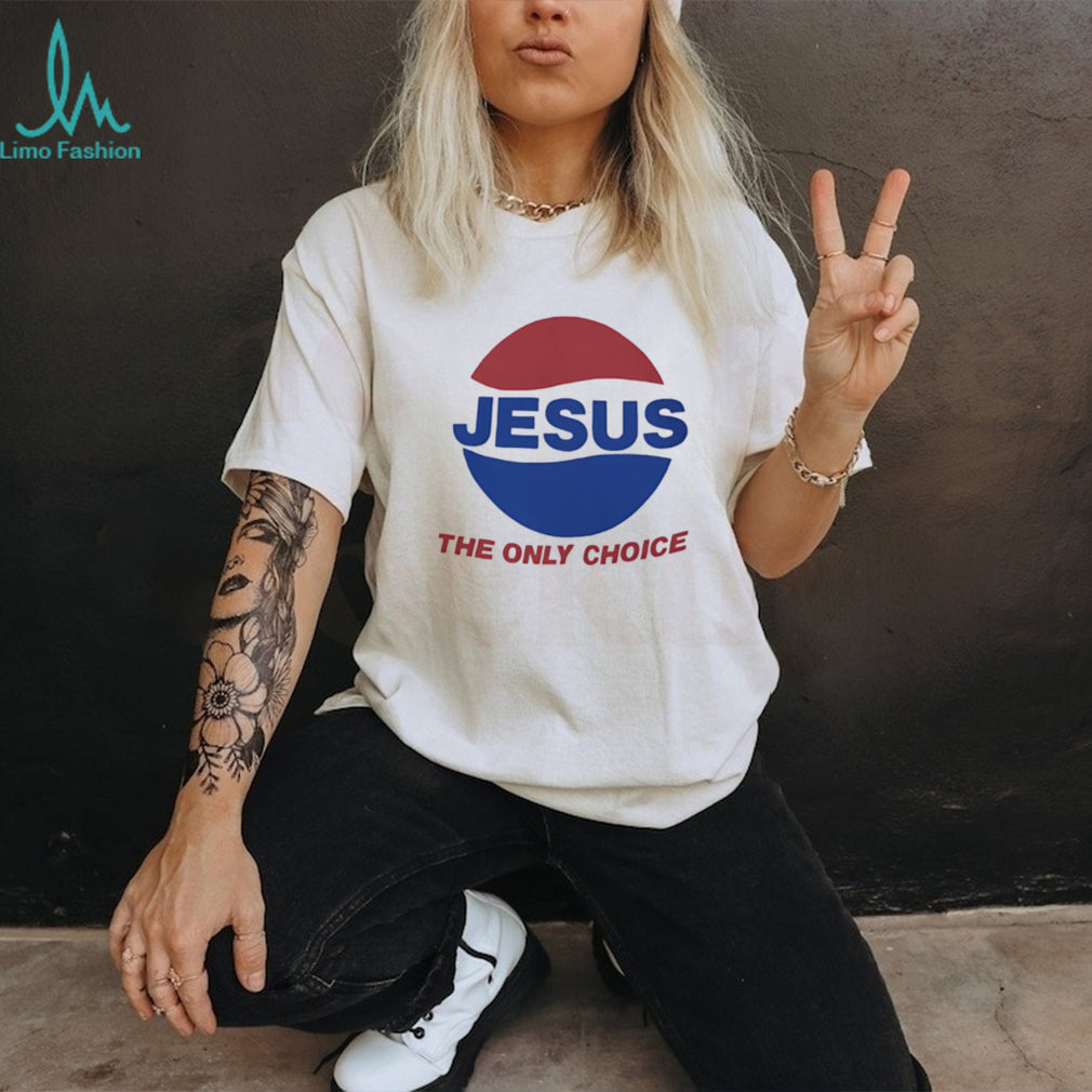 Jesus The Only Choice Retro Soda Logo Parody Christian T Shirt