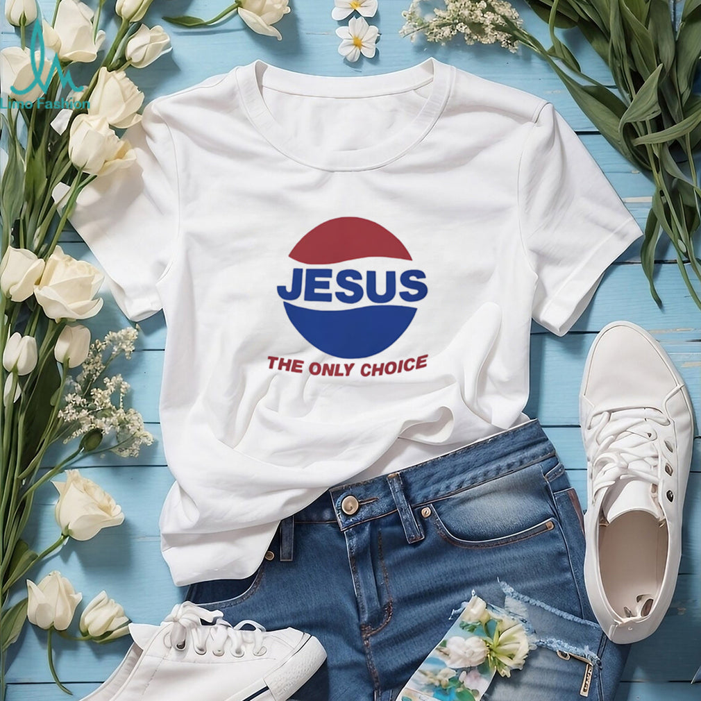 Jesus The Only Choice Retro Soda Logo Parody Christian T Shirt