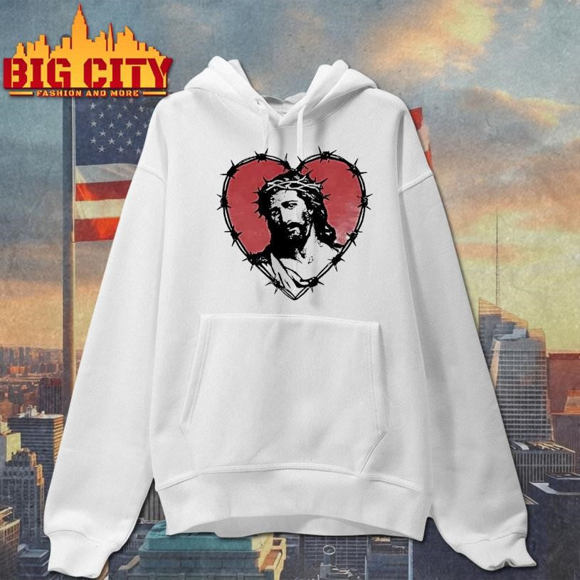Jesus Thorny Heart Ring Shirt