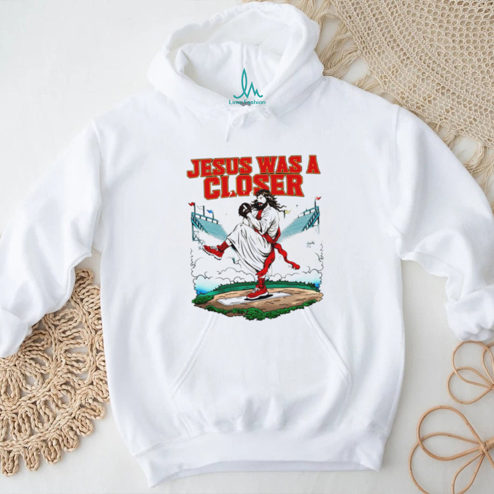 Jesus Was A Closer Baseball Pitcher Sports Christian Vintage Men Women Fans T Shirt