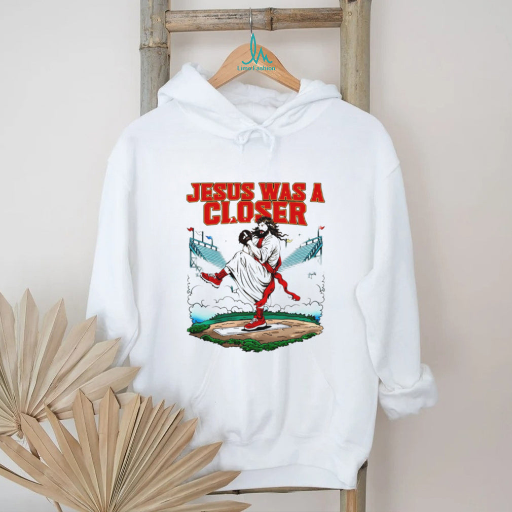 Jesus Was A Closer Baseball Pitcher Sports Christian Vintage Men Women Fans T Shirt
