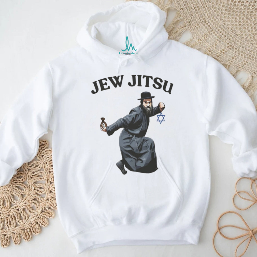 Jew Jitsu Funny Martial Arts Jewish Humor T Shirt