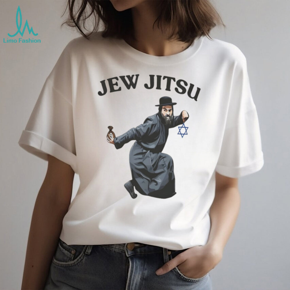 Jew Jitsu Funny Martial Arts Jewish Humor T Shirt