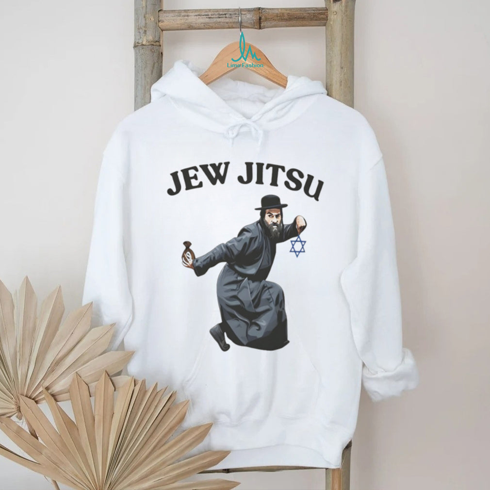 Jew Jitsu Funny Martial Arts Jewish Humor T Shirt