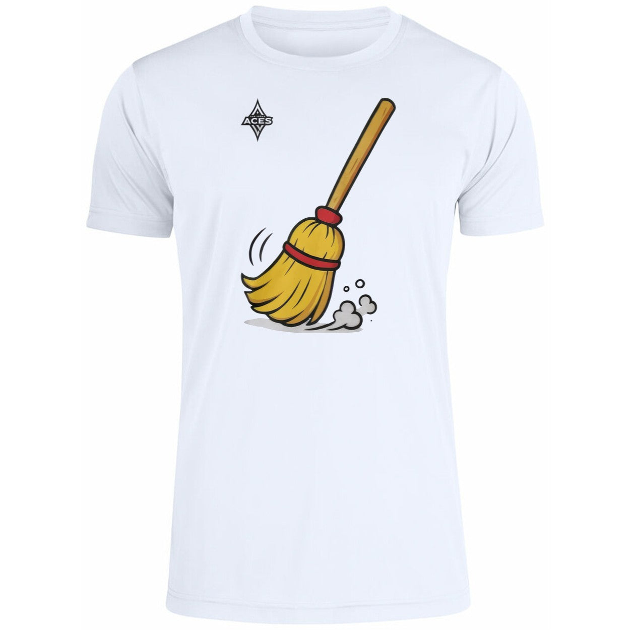 Jewell Loyd With A Broom Aces In 4 Shirt