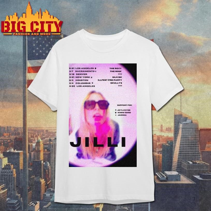 JiLLi Winter Tour 2026 Poster Shirt