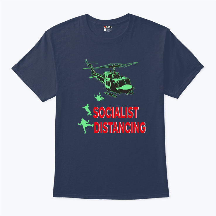 Jim Hanson Socialist Distancing T Shirt