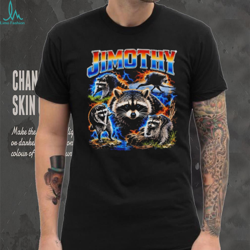 Jimothy Raccoon Seattle Cute Trash Panda graphic shirt