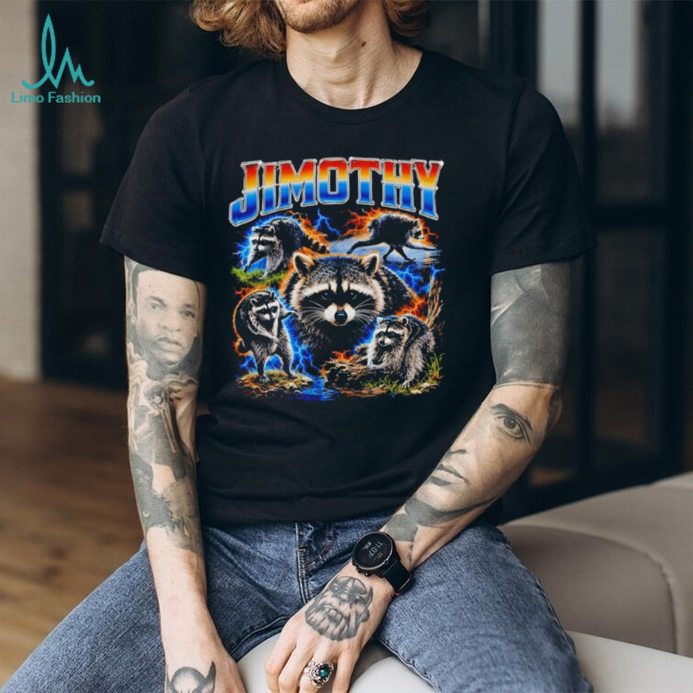 Jimothy Raccoon Seattle Cute Trash Panda graphic shirt