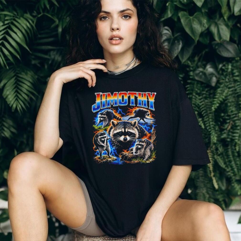 Jimothy Raccoon Seattle Cute Trash Panda graphic shirt
