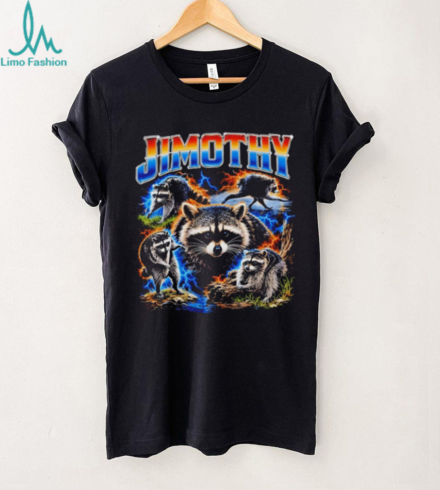 Jimothy Raccoon Seattle Cute Trash Panda graphic shirt