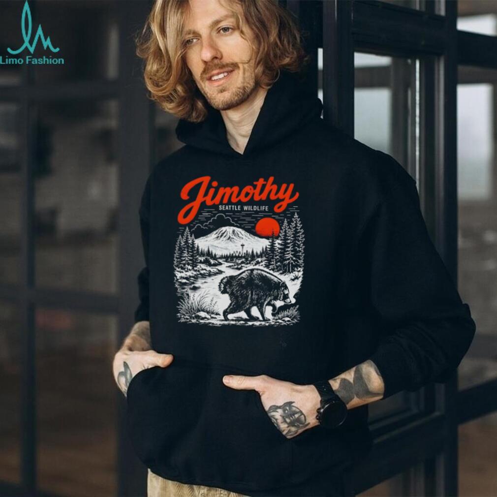 Jimothy Raccoon Seattle Pacific Northwest Wildlife vintage shirt