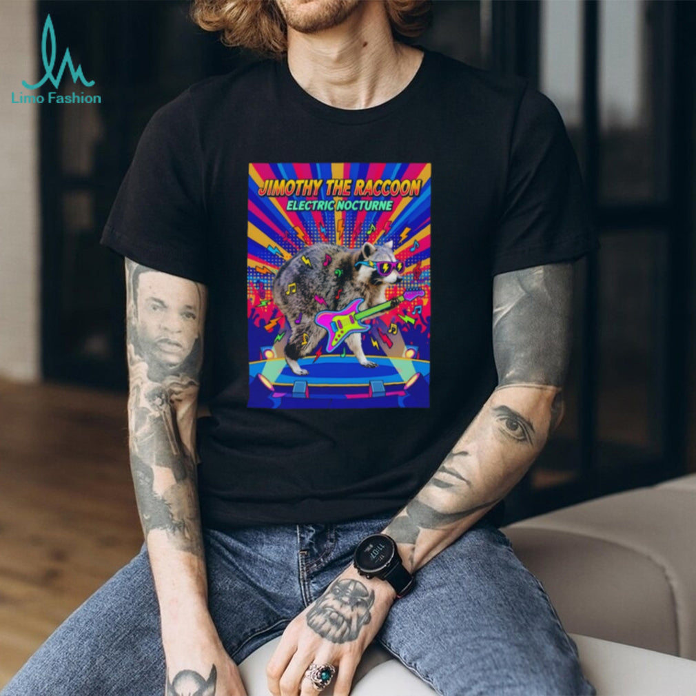 Jimothy The Raccoon Electric Nocturne 2026 shirt