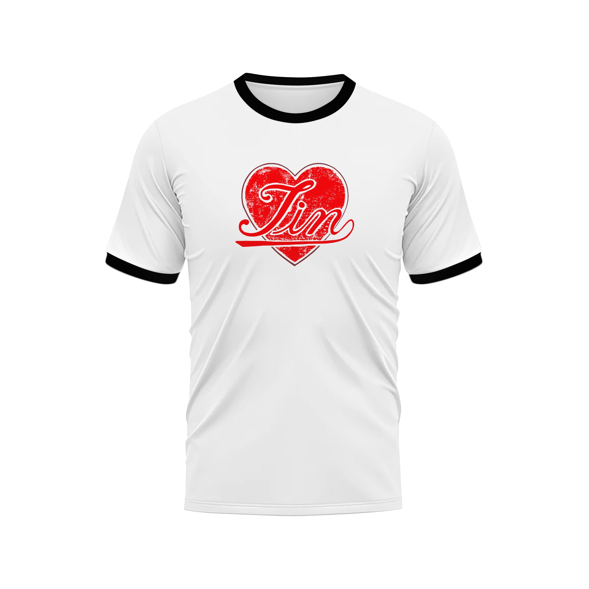 Jin Kim Seokjin Heart BTS Ringer Tee