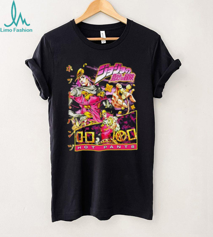 JoJo’s Bizarre Adventure Hot Pants ST shirtl Ball Run Anime T shirt