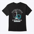 Joanna’s Fresh Farm Eggs Cartoon Lizard Definitely Not Stolen T Shirt