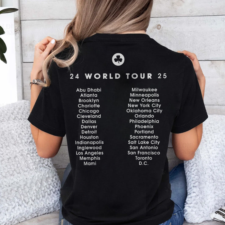 Joe Mazzulla Boston Celtics World Tour 2024-2025 Shirt