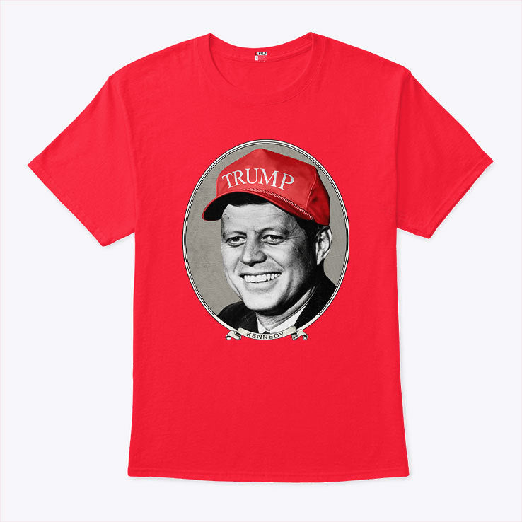John F. Kennedy Trump Hat T Shirt