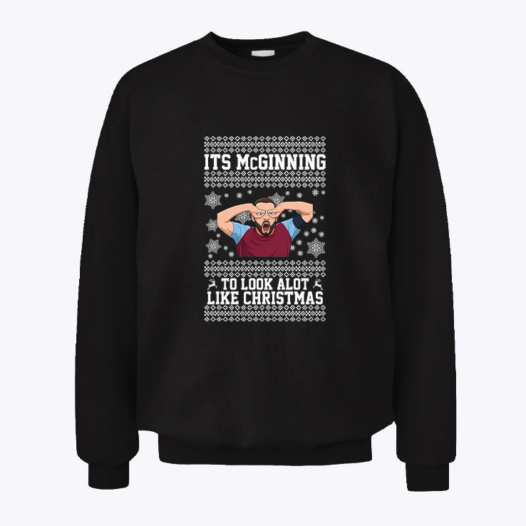 John McGinn It’s McGinning To Look A Lot Like Christmas Sweatshirt