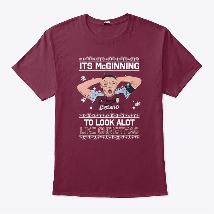 John McGinn It’s McGinning to Look a Lot Like Christmas T Shirt