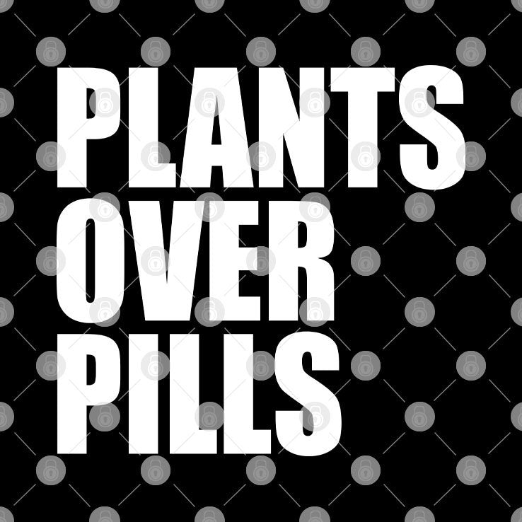 John Salley Plants Over Pills T Shirt