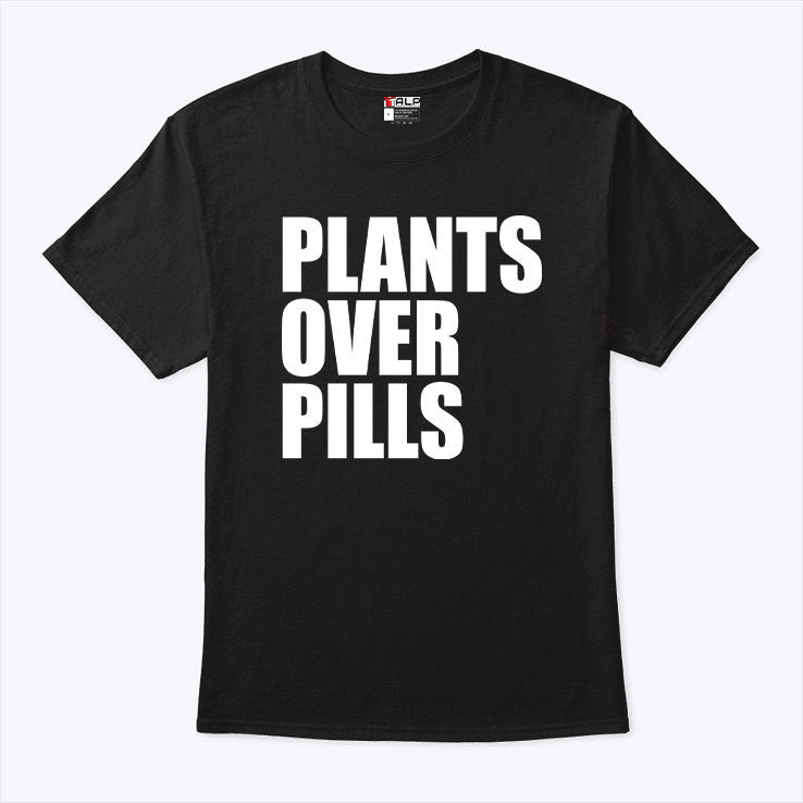 John Salley Plants Over Pills T Shirt