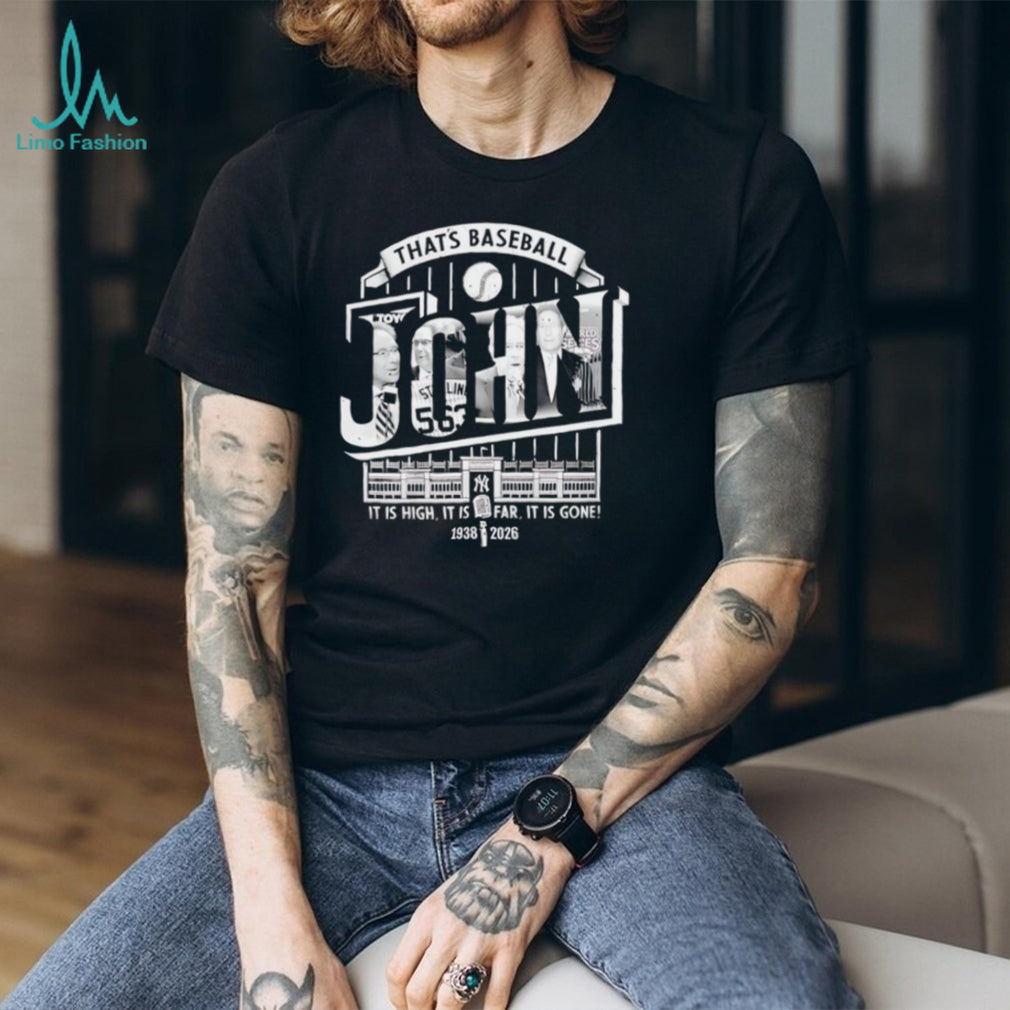 John Sterling Yankees Tribute That’s Baseball John Memorial T Shirt