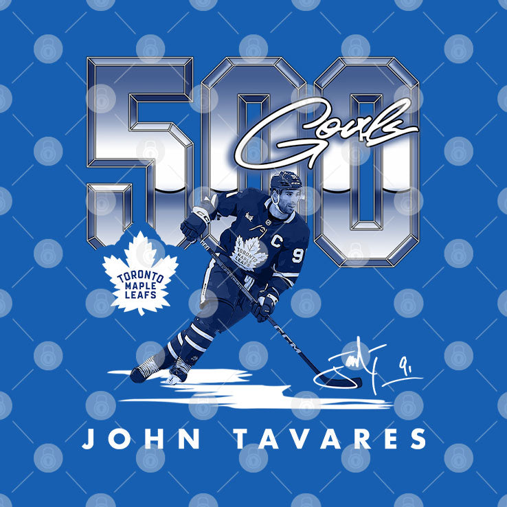 John Tavares Toronto Maple Leafs 500 Goals Shirt