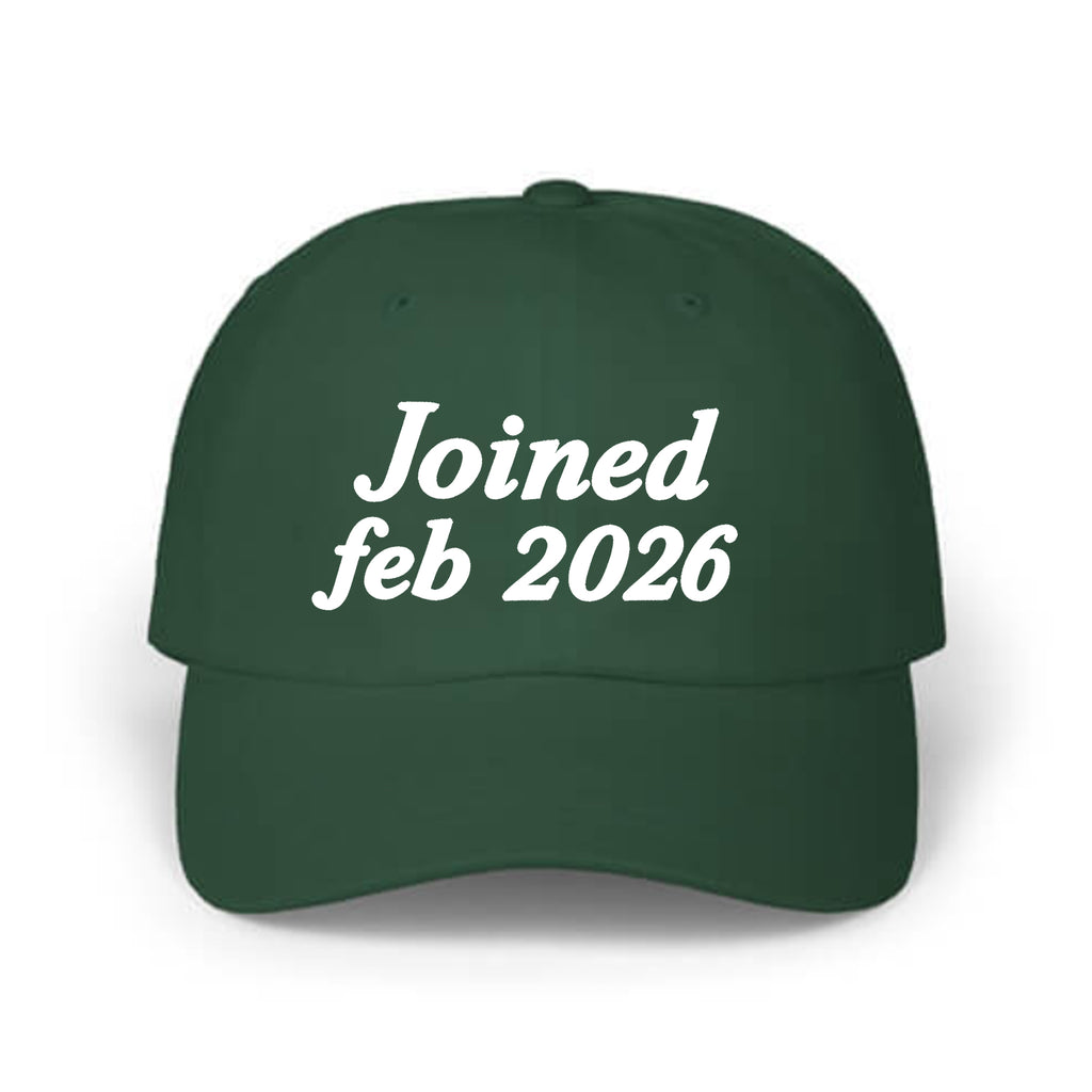 Joined Feb 2026 Masters Hat