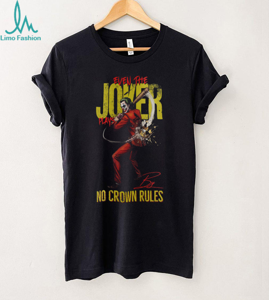 Joker No Crown Rules St. Louis Cardinals Baseball Jersey T Shirt