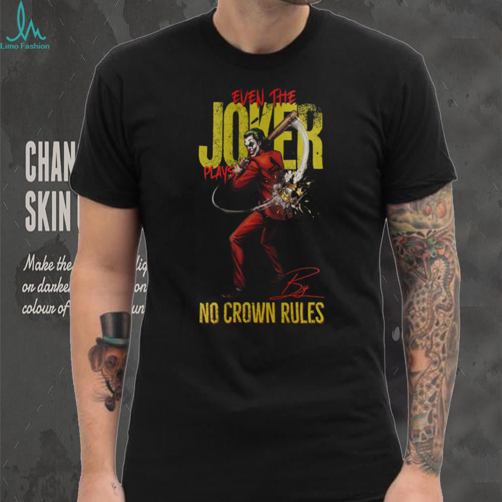 Joker No Crown Rules St. Louis Cardinals Baseball Jersey T Shirt