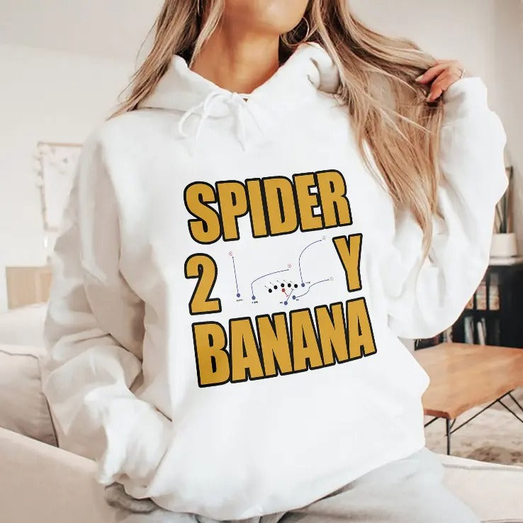 Jon Gruden Spider 2Y Banana Shirt